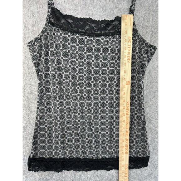 Maurices Women's Large Black Lace Trim Cami Tank - Picture 6 of 9